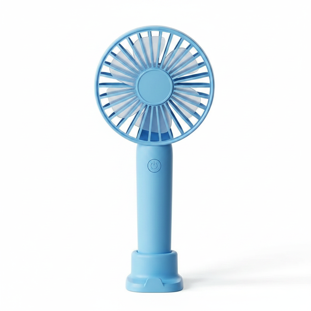 Ventilador portátil azul
